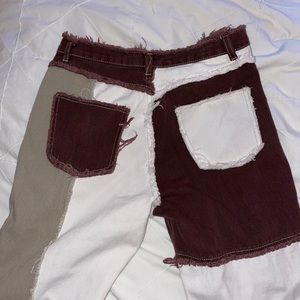 Patchwork jeans